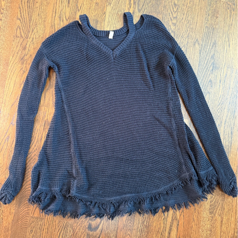 Wishlist Black Knit Sweater
